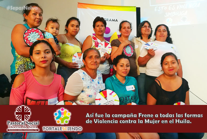 campaña no violencia mujer pastoral social neiva 1